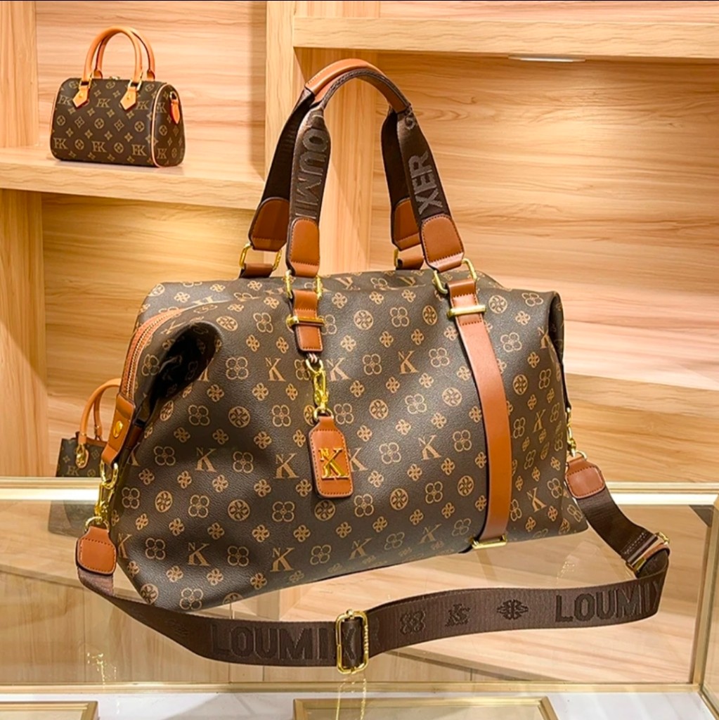 LOUMIXER X Monogram Travel Tote